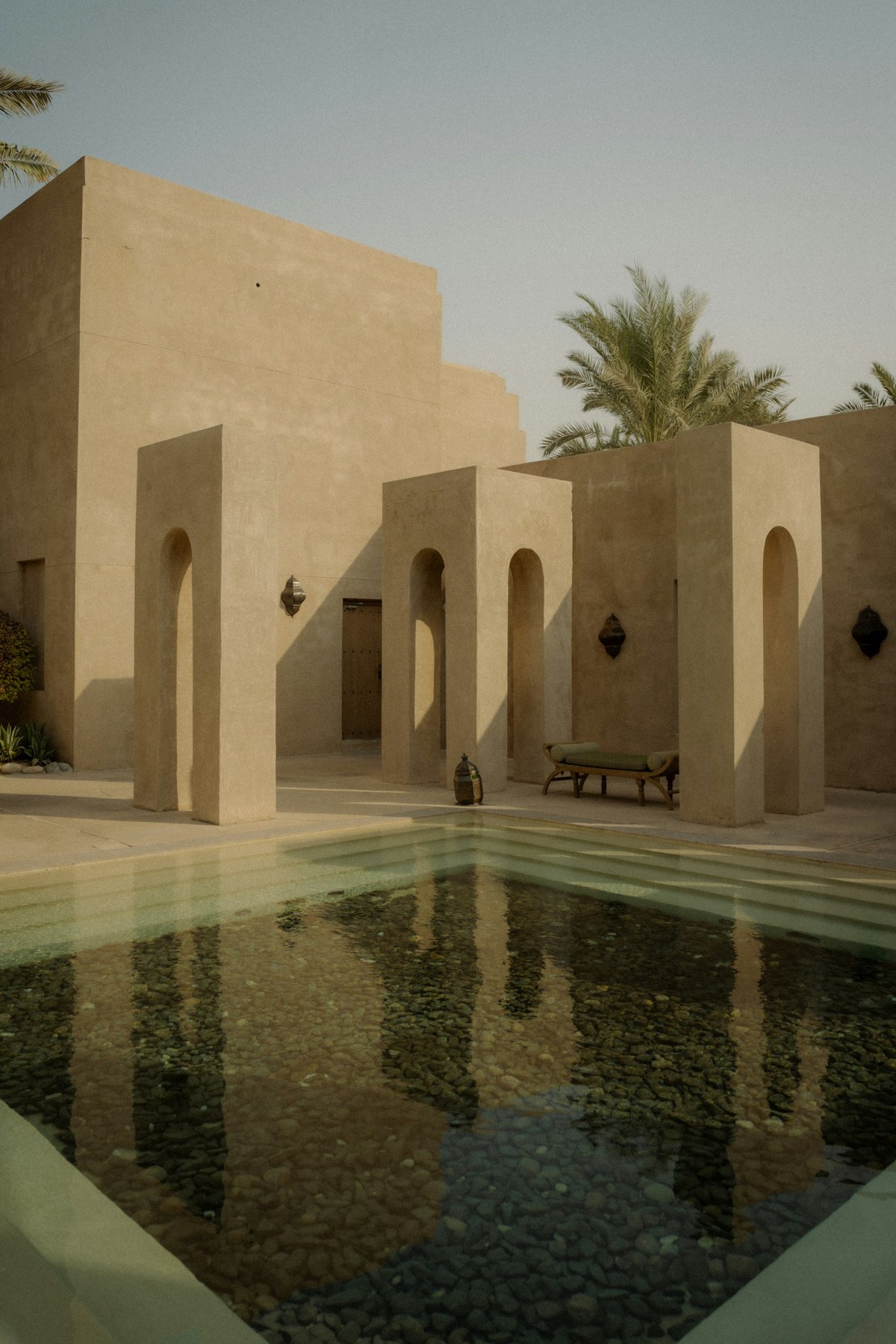 Thoughtfully composed hospitality interior